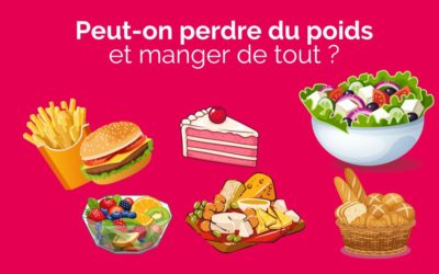 Peut-on manger de tout et perdre du poids ?